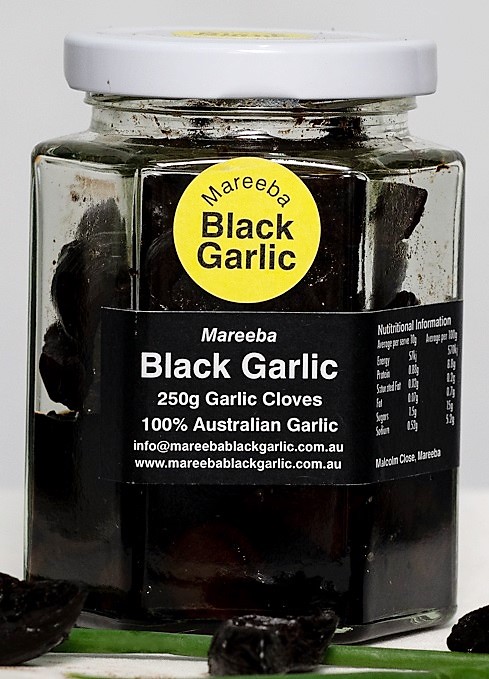 250g Mareeba Black Garlic peeled cloves. World's best unique sweet tropical flavour 5