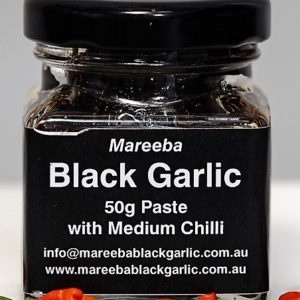 50g Mareeba Black Garlic puree paste with Medium Chilli. World's best unique sweet tropical flavour 5