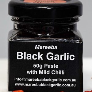 50g Mareeba Black Garlic puree paste with Mild Chilli. World's best unique sweet tropical flavour 5